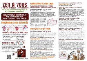 Lire la suite à propos de l’article Les activités sur Courçon jusqu’à fin mars 2026