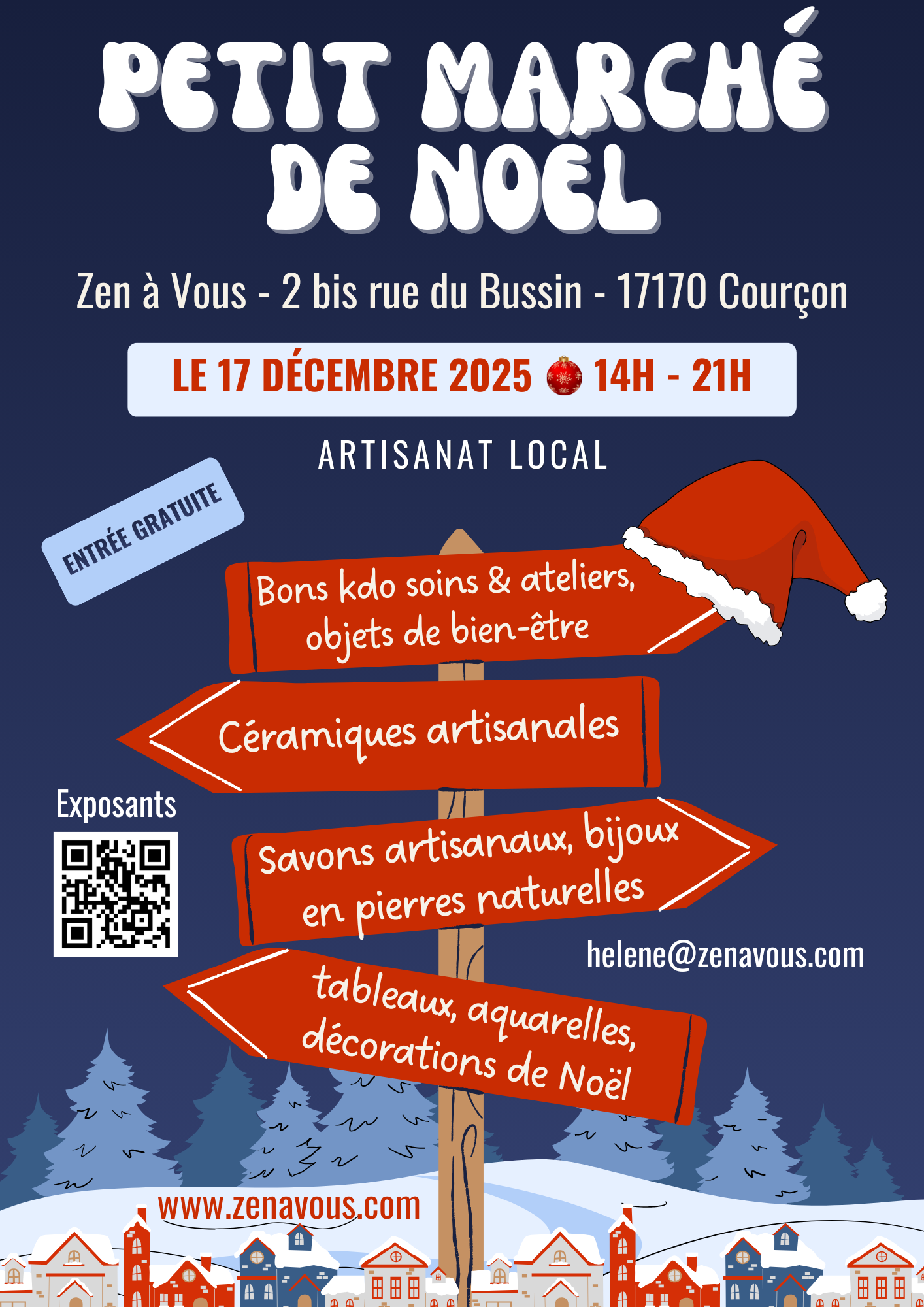 You are currently viewing Petit marché de Noël – Mercredi 17 décembre